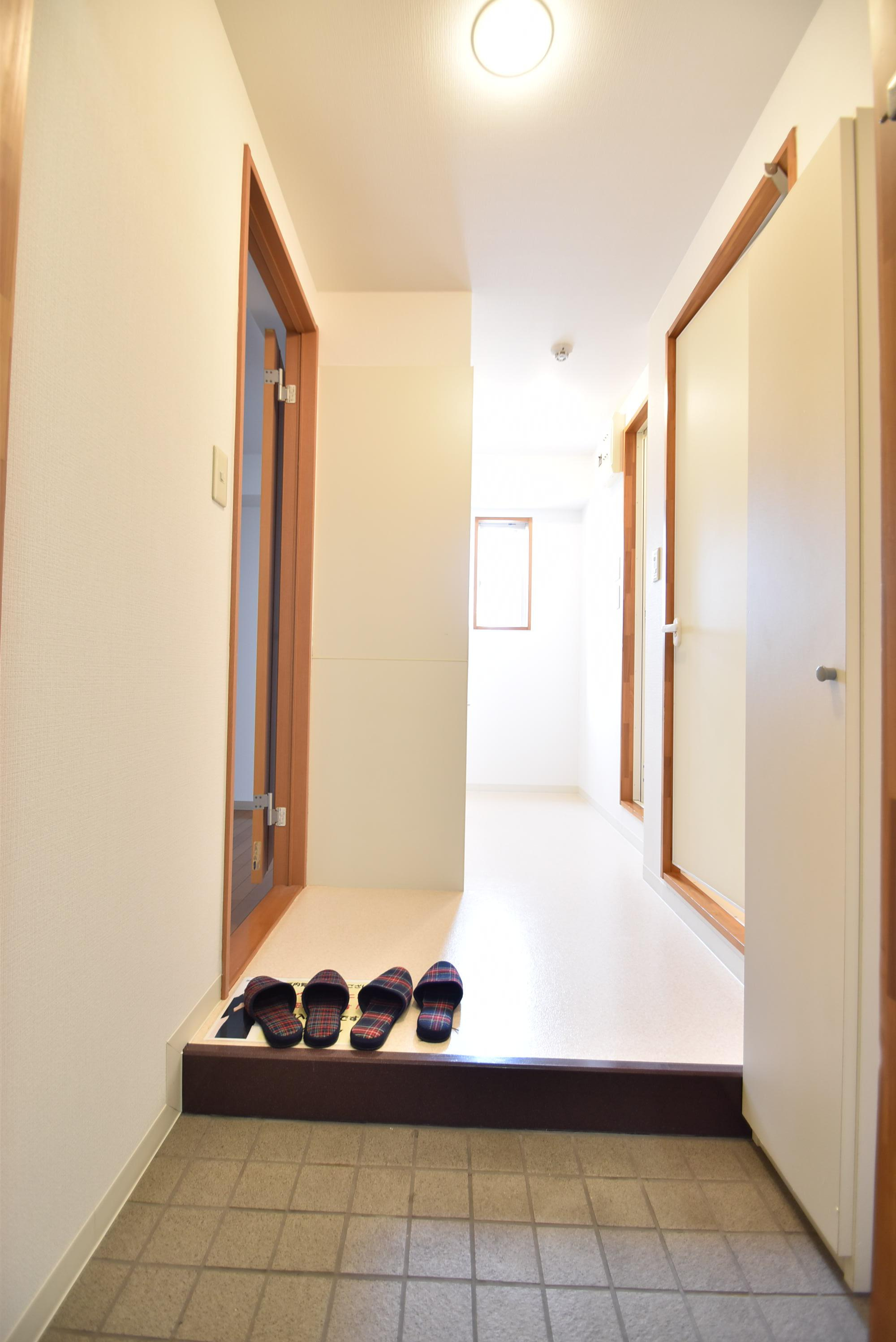 大阪市都島区都島北通２丁目の賃貸マンションの玄関