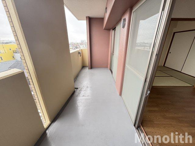 ジョイフル寿のバルコニー