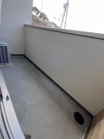 フローラⅡのバルコニー