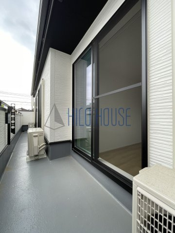 4191ふじみ野市南台1棟1号棟のバルコニー