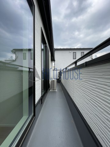 4191ふじみ野市南台1棟1号棟のバルコニー