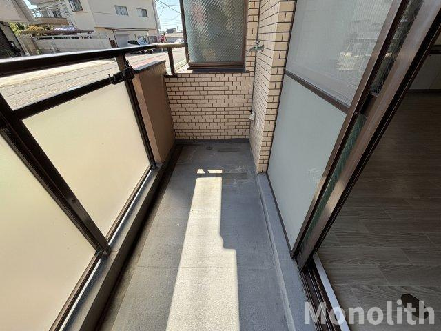 ヴィラロイヤル二色浜のバルコニー