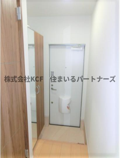 エクセラン朝妻の玄関|きれいな玄関です
