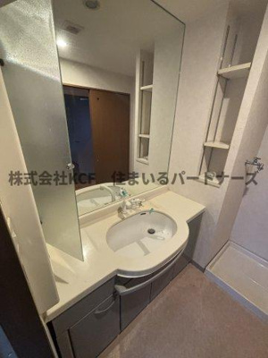 【洗面所】 | モントーレ久留米セントラルパーク | 広い洗面スペース