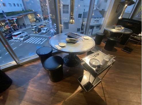 西中洲居抜の内装