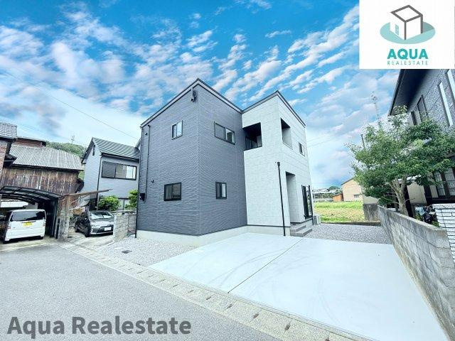 綾歌郡綾川町畑田の新築一戸建の外観|おしゃれな外観です