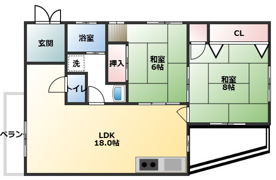 【間取り】 | 小生町店舗A