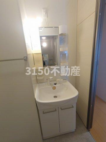 ルーエ岐南　Bの洗面所