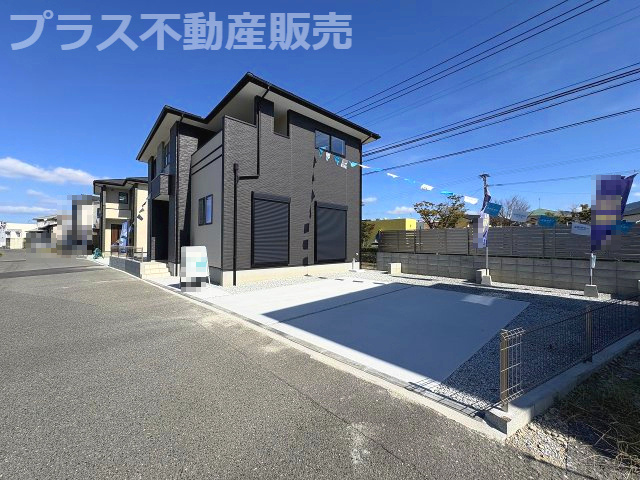 【外観】 | 糟屋郡志免町志免中央3丁目1期　2号棟（全2棟）【仲介手数料無料・0円】 | 完成しました。物件内部もご見学頂けます。プラス不動産販売にお任せ下さい。