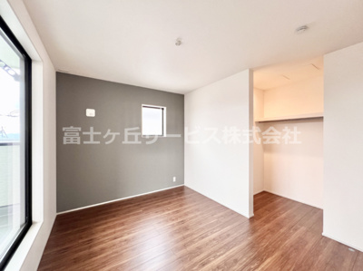 【寝室】 | 富士宮市山宮 新築一戸建て 3号棟 | 6.38帖の寝室です