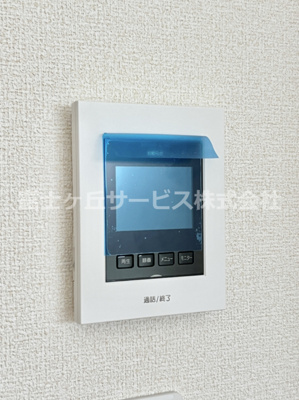 【セキュリティ】 | 富士宮市山宮 新築一戸建て 3号棟 | TVモニター付きインターフォンです