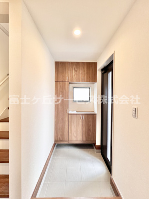 【玄関】 | 富士宮市山宮 新築一戸建て 3号棟 | 毎日通る玄関はこちらです