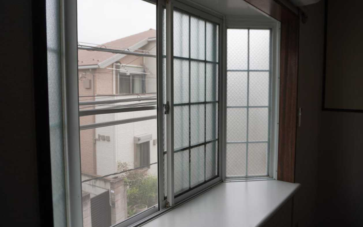 トミタハイツ　敷金０　最上階　角部屋の展望