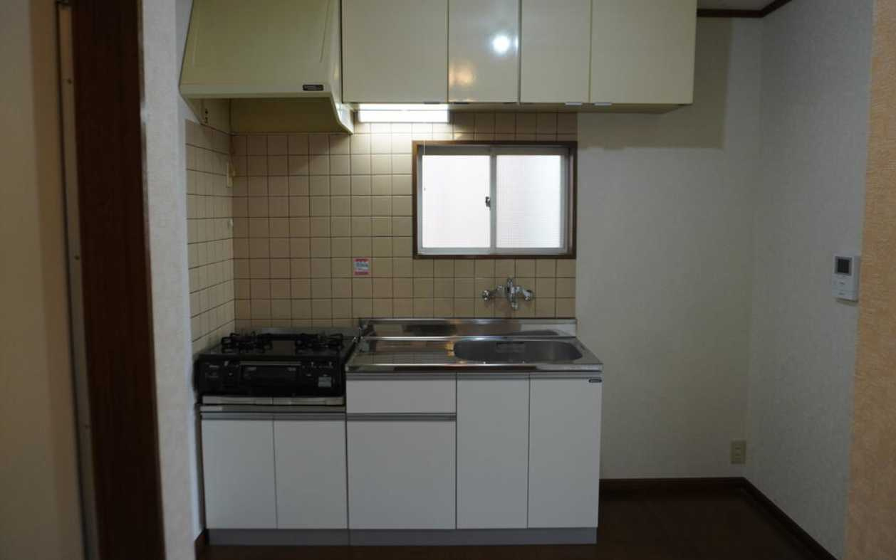 トミタハイツ　敷金０　最上階　角部屋のキッチン