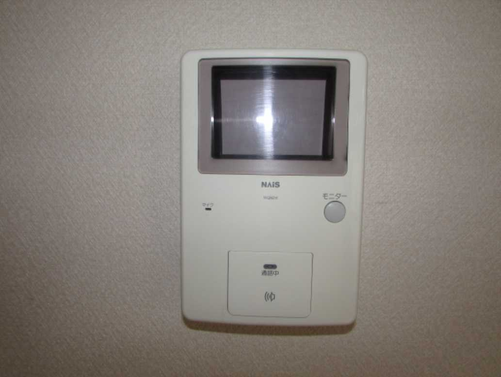 ハイム芳美　角部屋　TVドアホン　バストイレありのセキュリティ