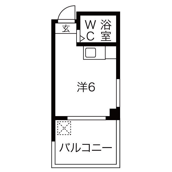 AビルNo2の間取り