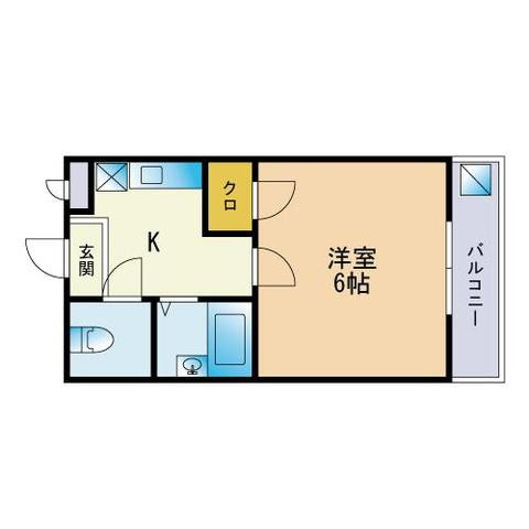 モーヴ藤崎の間取り