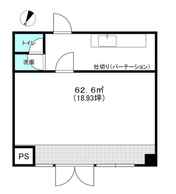 メゾンニシムラ近江八幡　貸事務所