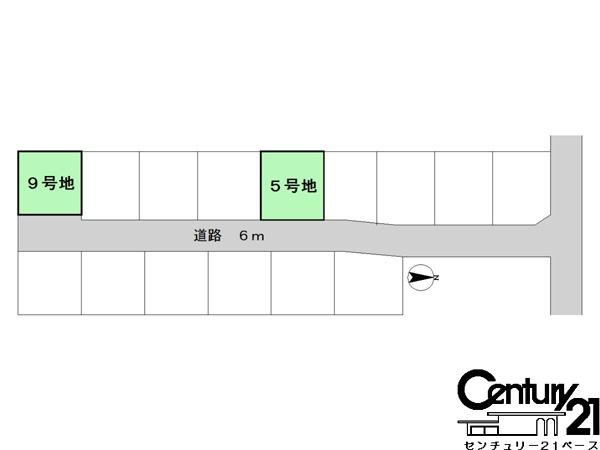 大和高田市田井 ５号地 ／一戸建の区画図|■こちらの物件は５号地です！■