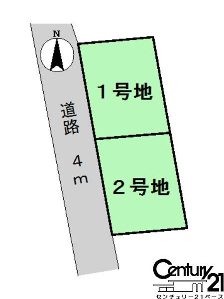 北葛城郡上牧町滝川台２丁目 ２号地／一戸建の区画図|■こちらの物件は２号地です！■
