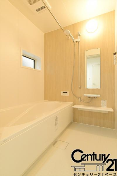 北葛城郡上牧町滝川台２丁目 ２号地／一戸建の浴室|■現地撮影写真■追い炊き機能完備のゆったりくつろげるバスルームです！