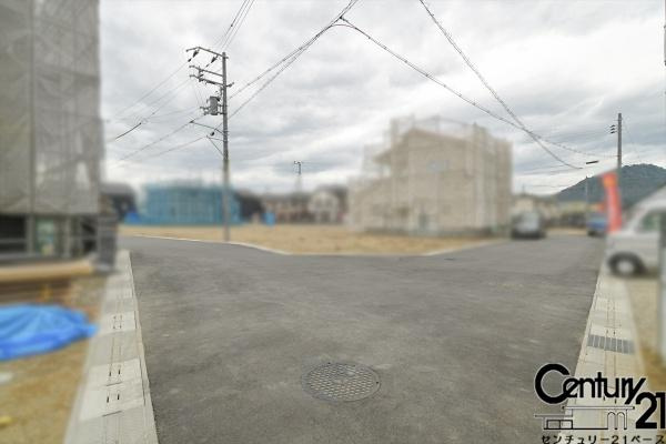 橿原市城殿町  １２号地　建築条件なし土地の前面道路含む現地写真|■現地撮影写真■近鉄畝傍御陵前駅まで徒歩６分！ぜひお気軽にお問合せください！