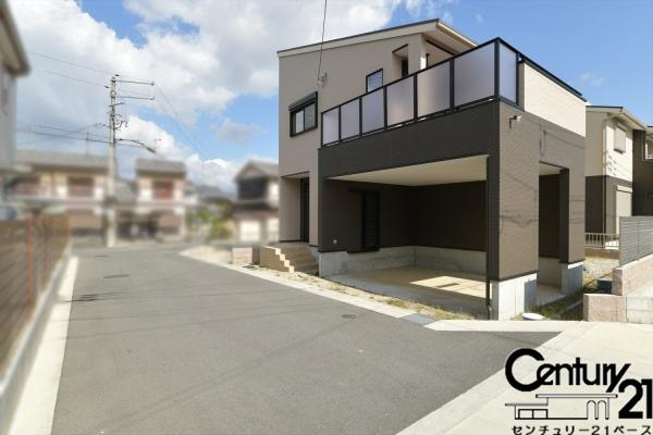 香芝市磯壁５丁目 ２号地／一戸建の前面道路含む現地写真|■現地撮影写真■雰囲気の良い分譲地内で子育て世代にもおすすめです！