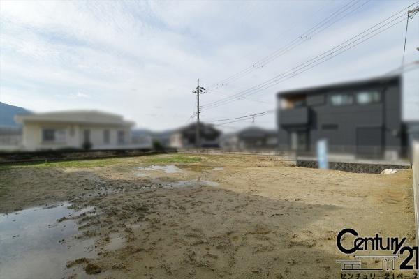 香芝市下田東５丁目の売地のその他|■現地撮影写真■敷地面積７０坪以上とゆとりの広さ！建築条件なし土地です！