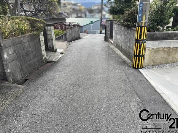 北葛城郡河合町池部３丁目の売地の前面道路含む現地写真|■現地撮影写真■