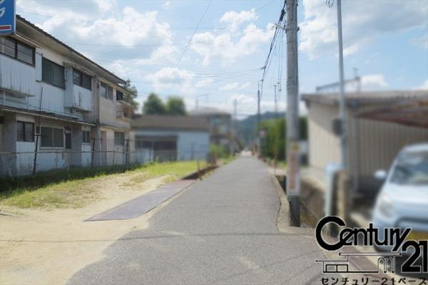葛城市當麻の売地の前面道路含む現地写真|■現地撮影写真■