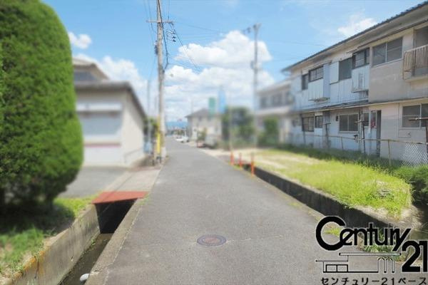 葛城市當麻の売地の前面道路含む現地写真|■現地撮影写真■