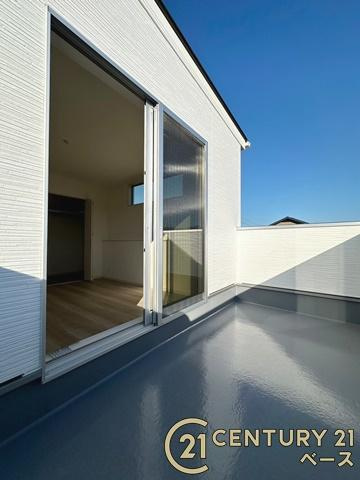 橿原市醍醐町 １号地 ／一戸建のバルコニー|■現地撮影写真■日当たりのよいバルコニー！洗濯物もよく乾きます！