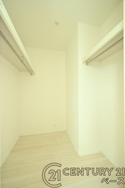 リナージュ阿部 １号棟 ／新築一戸建の収納|■現地撮影写真■冬物のコートや季節のものなどたくさんしまえる広さ！
