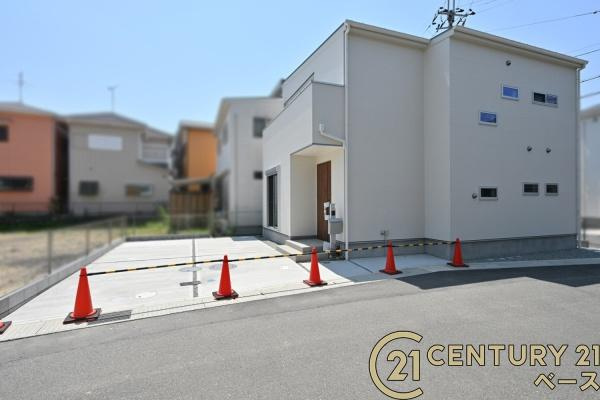桜井市谷 ３号地 ／新築一戸建の駐車場|■現地撮影写真■