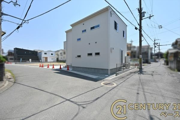 桜井市谷 ３号地 ／新築一戸建の前面道路含む現地写真|■現地撮影写真■落ち着いた雰囲気の閑静な住宅地内です！