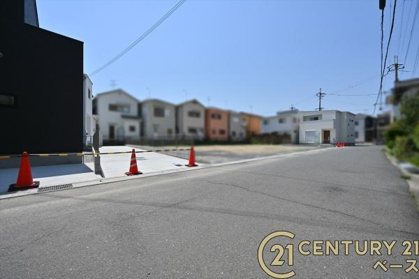 桜井市谷 １号地 ／新築一戸建の前面道路含む現地写真|■現地撮影写真■落ち着いた雰囲気の閑静な住宅地内です！