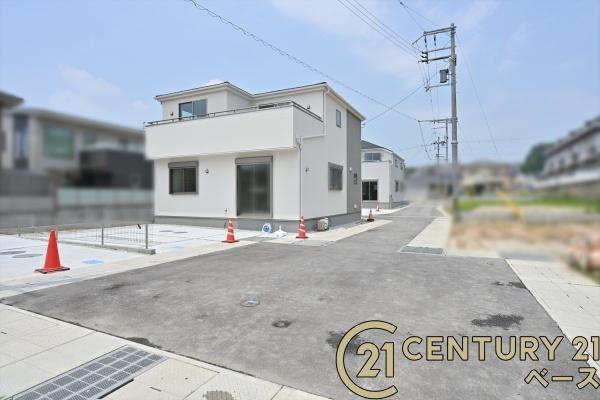 リーブルガーデン三里 ３号棟 ／新築一戸建の前面道路含む現地写真|■現地撮影写真■落ち着いた雰囲気の閑静な住宅地内です！