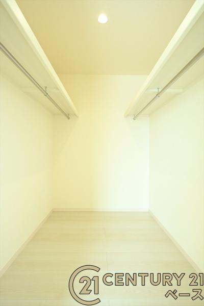 リーブルガーデン三里 ２号棟 ／新築一戸建の収納|■現地撮影写真■全居室に収納を完備！