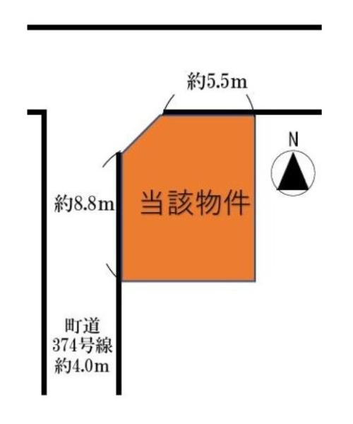 生駒郡斑鳩町幸前２丁目の売地