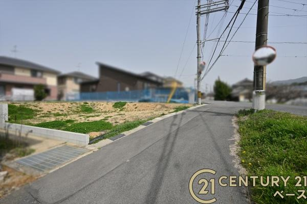 橿原市和田町　建築条件なし土地の前面道路含む現地写真|■現地撮影写真■