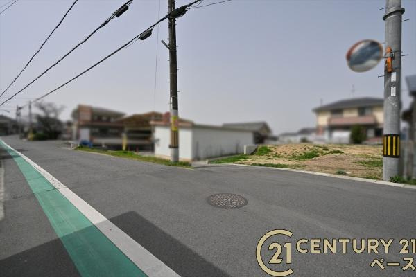 橿原市和田町　建築条件なし土地の前面道路含む現地写真|■現地撮影写真■