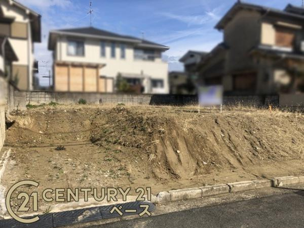 北葛城郡河合町泉台３丁目　建築条件なし土地の外観|■現地撮影写真■有効敷地面積は約５２坪！
