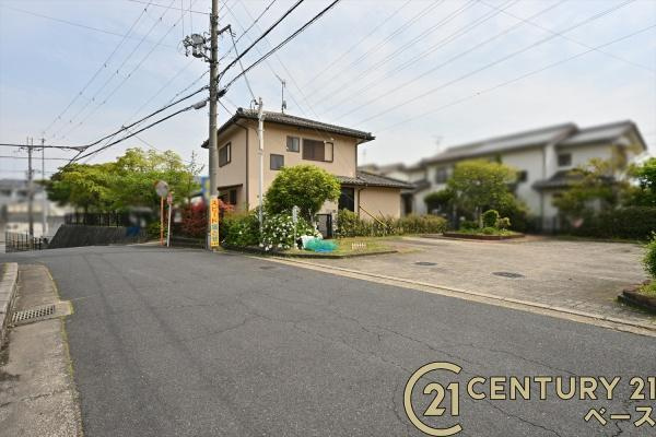 北葛城郡広陵町馬見南５丁目　建築条件なし土地の前面道路含む現地写真|■現地撮影写真■