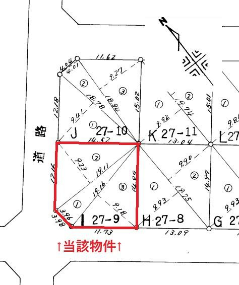 北葛城郡上牧町桜ケ丘３丁目の売地の土地図|■建築条件なし・お好きなハウスメーカーや工務店で建築いただけます！お気軽にお問い合わせください。■