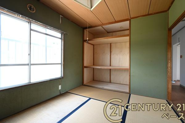 関屋あしびハイツ４棟の収納|■現地撮影写真■和室にも収納スペース完備！