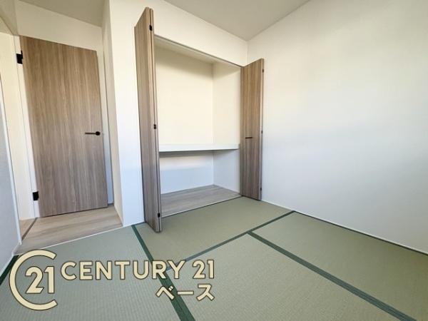 リナージュ西之宮 ／新築一戸建の和室|■現地撮影写真■ほっこり落ち着ける和室となっております。