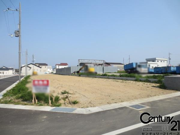 葛城市林堂の売地の外観