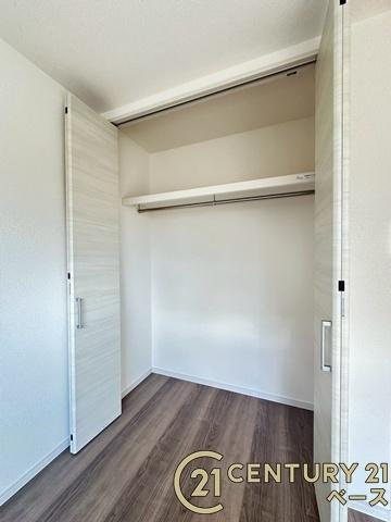 リーブルガーデン結崎 ／新築一戸建の収納|■現地撮影写真■全居室に広々収納スペース完備！