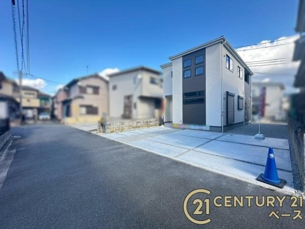 リーブルガーデン結崎 ／新築一戸建の前面道路含む現地写真|■現地撮影写真■落ち着いた雰囲気の住宅地内です！