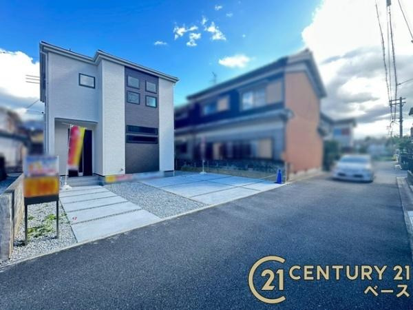 リーブルガーデン結崎 ／新築一戸建の前面道路含む現地写真